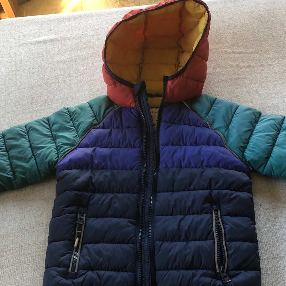 Fat Face Multicolor Kids Puffer Jacket